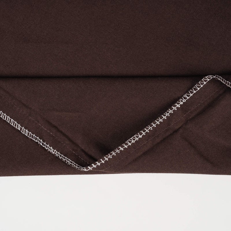 BEDSUM Microfiber Standard Pillowcases Set of 2, Soft Wrinkle Resistant and Easy Care Pillow Cases with Envelope Closure for Kids, 20x26 inches, Dark Brown - Image 5